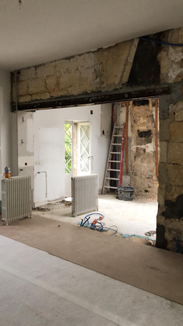 Restauration d&rsquo;un hôtel particulier à Bordeaux