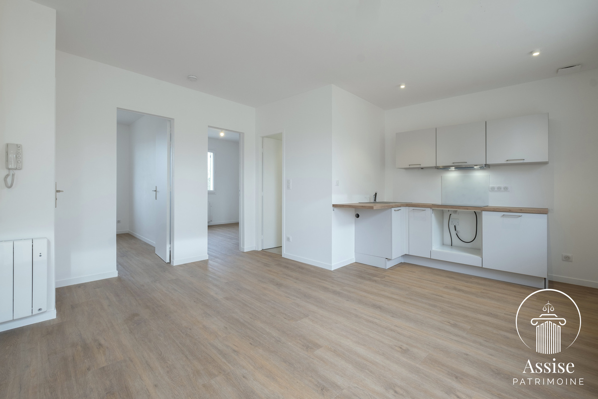 Cuisine ouverte sur le salon